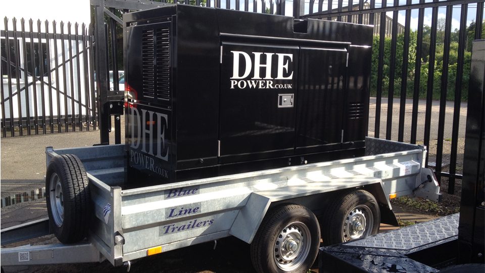 Durham Stage Hire 60KVA Generator